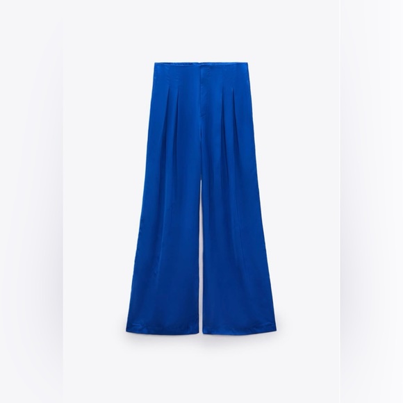 Zara Pants & Jumpsuits Full Length Satin Xs Poshmark Macrame Plant Hanger For 12 Inch Pot Whites Outdoor Garden Up Balcony Planter